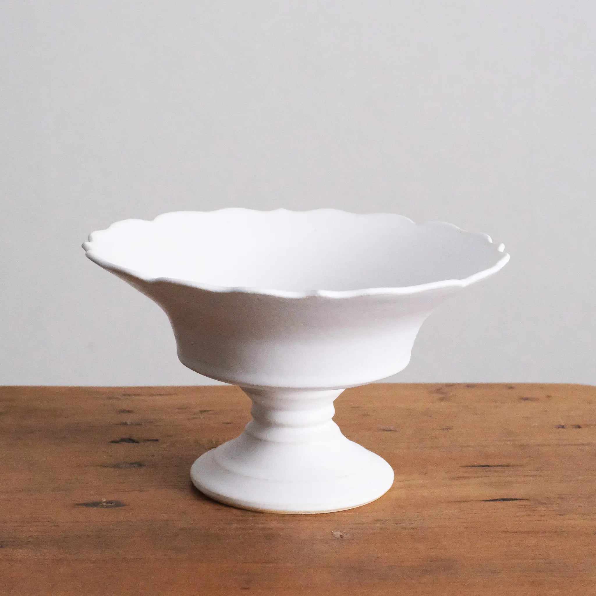 コンポート(大)｜陶芸家 水谷ちえみ【コノヒノ道具店】