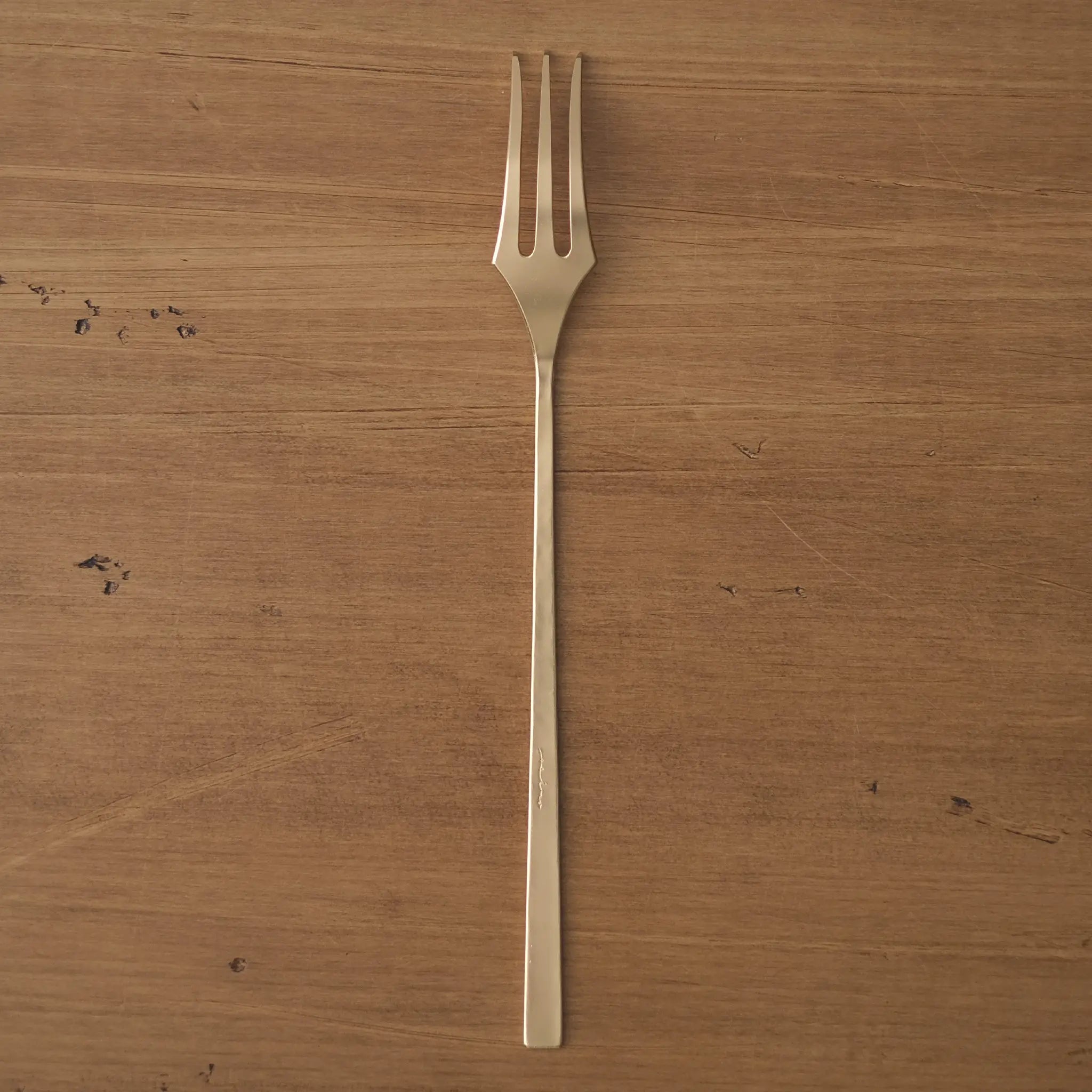 フォーク｜ジュテ - jeté -｜カトラリー作家 樫原ヒロ【コノヒノ道具店】