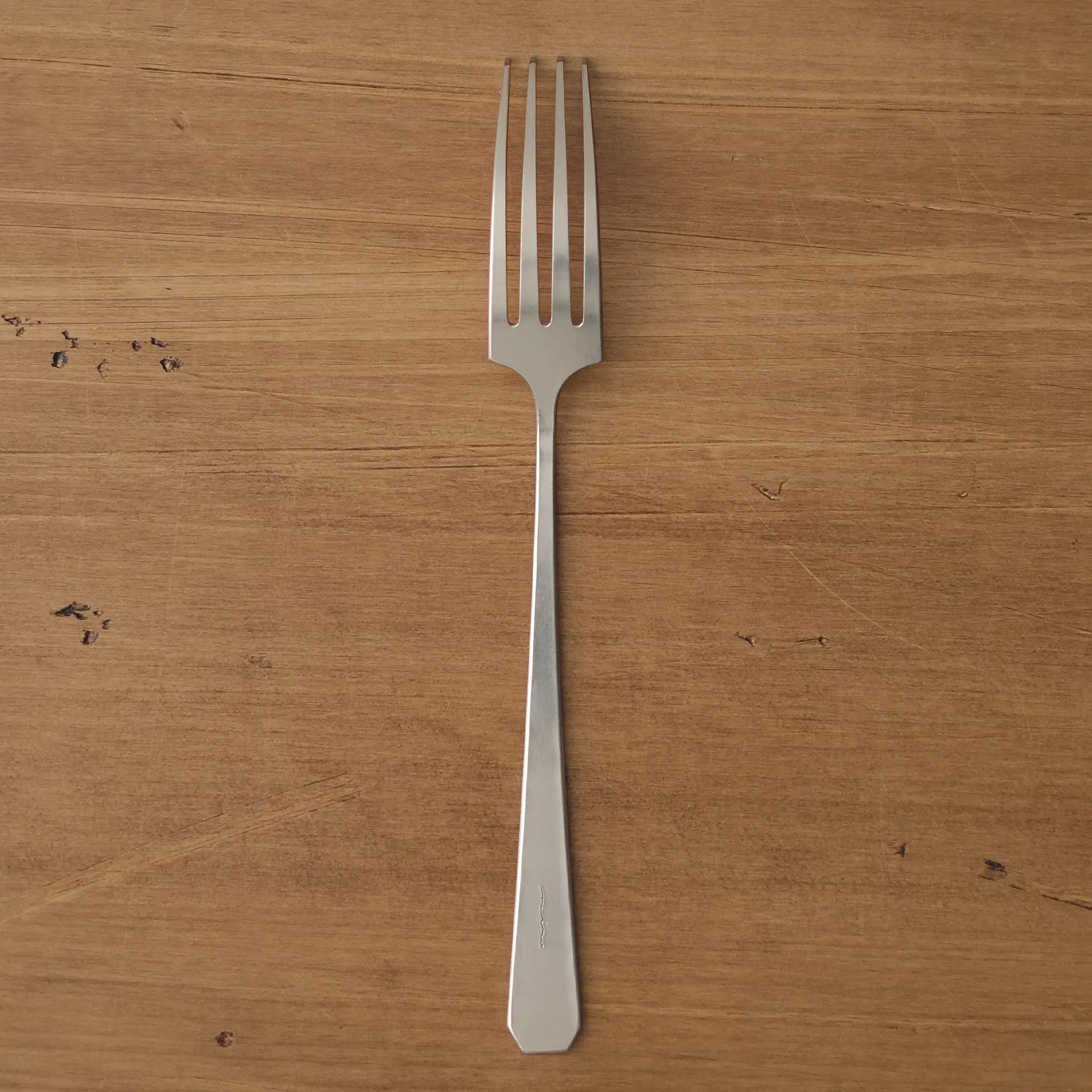 フォーク（洋白）｜メレ - mêlé -｜カトラリー作家 樫原ヒロ【コノヒノ