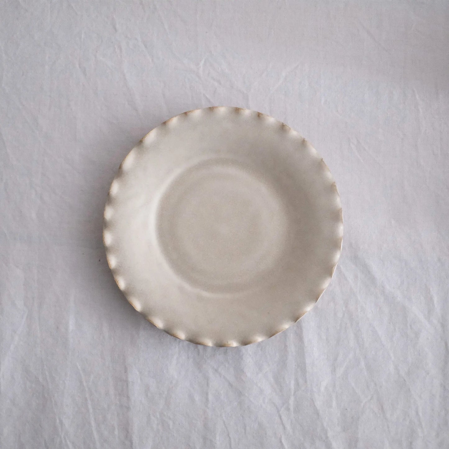 プレート(Fuchiha)美濃焼