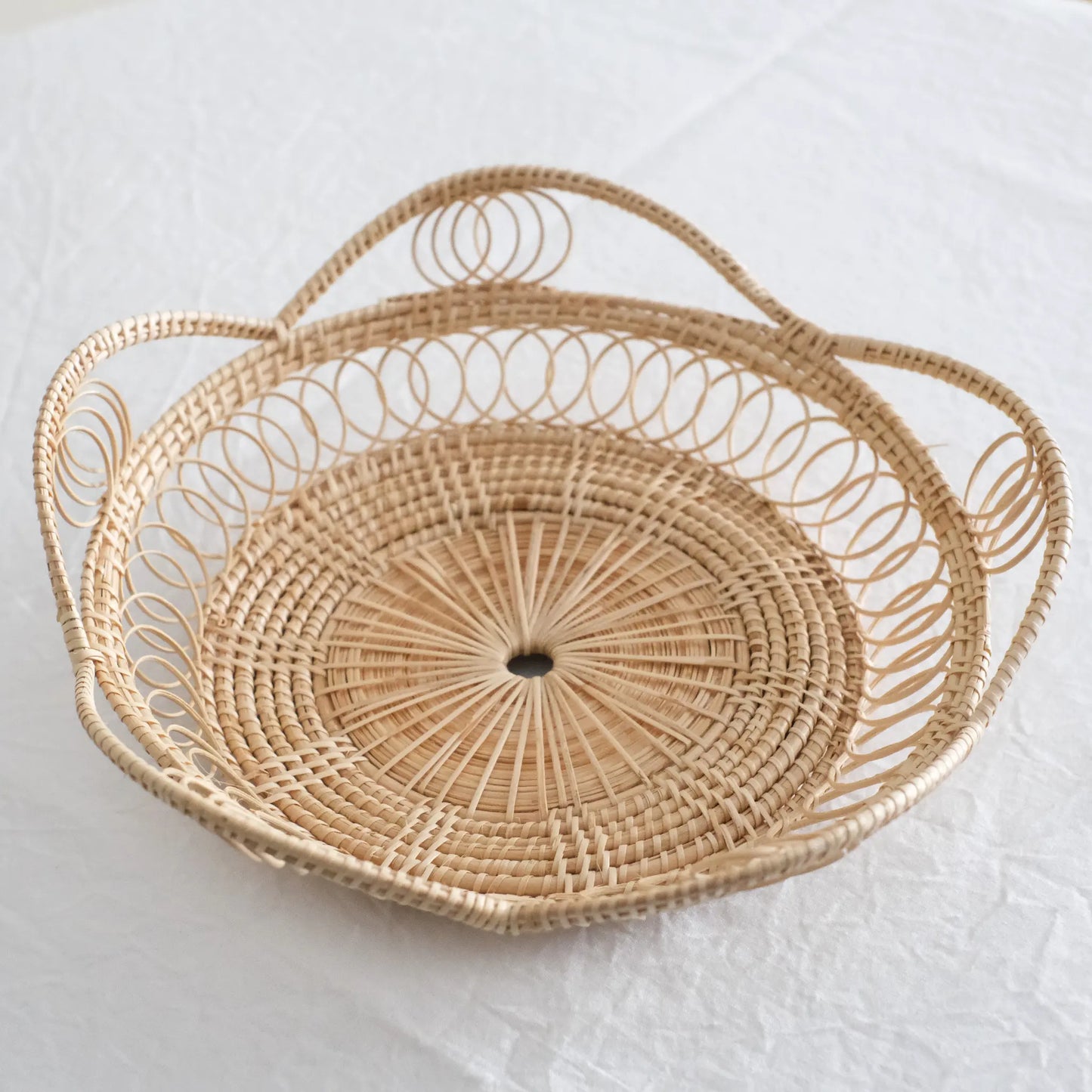Flower Tray Rattan