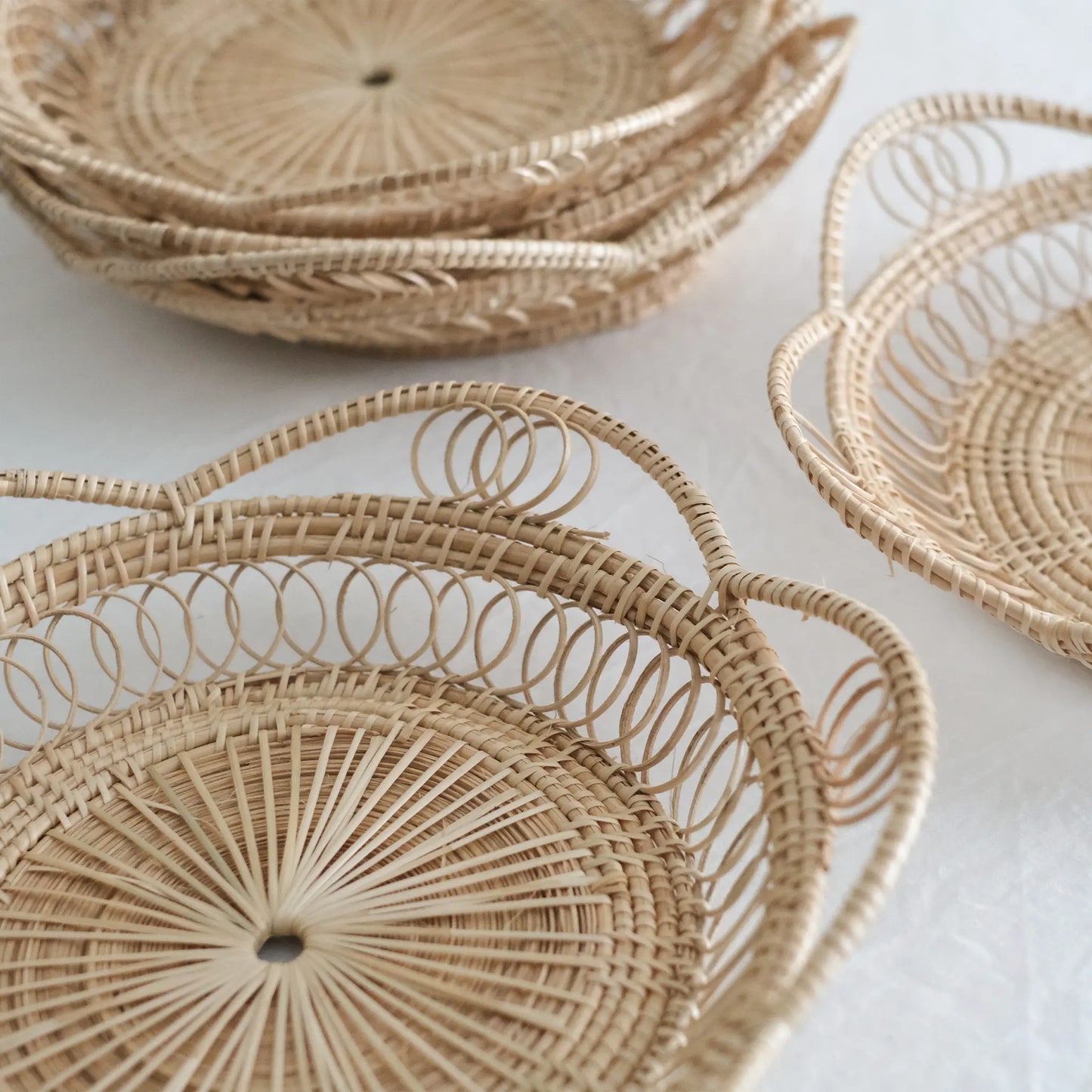 Flower Tray Rattan
