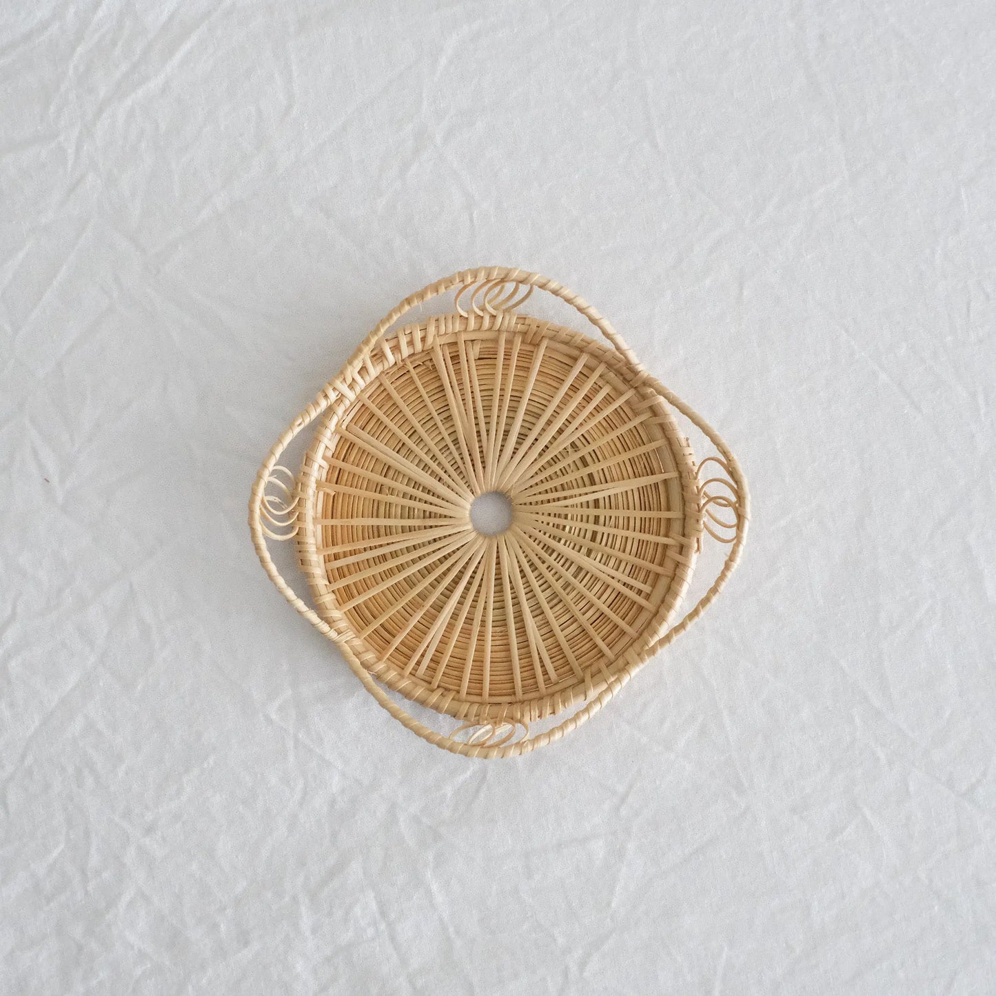 Flower Coaster Rattan