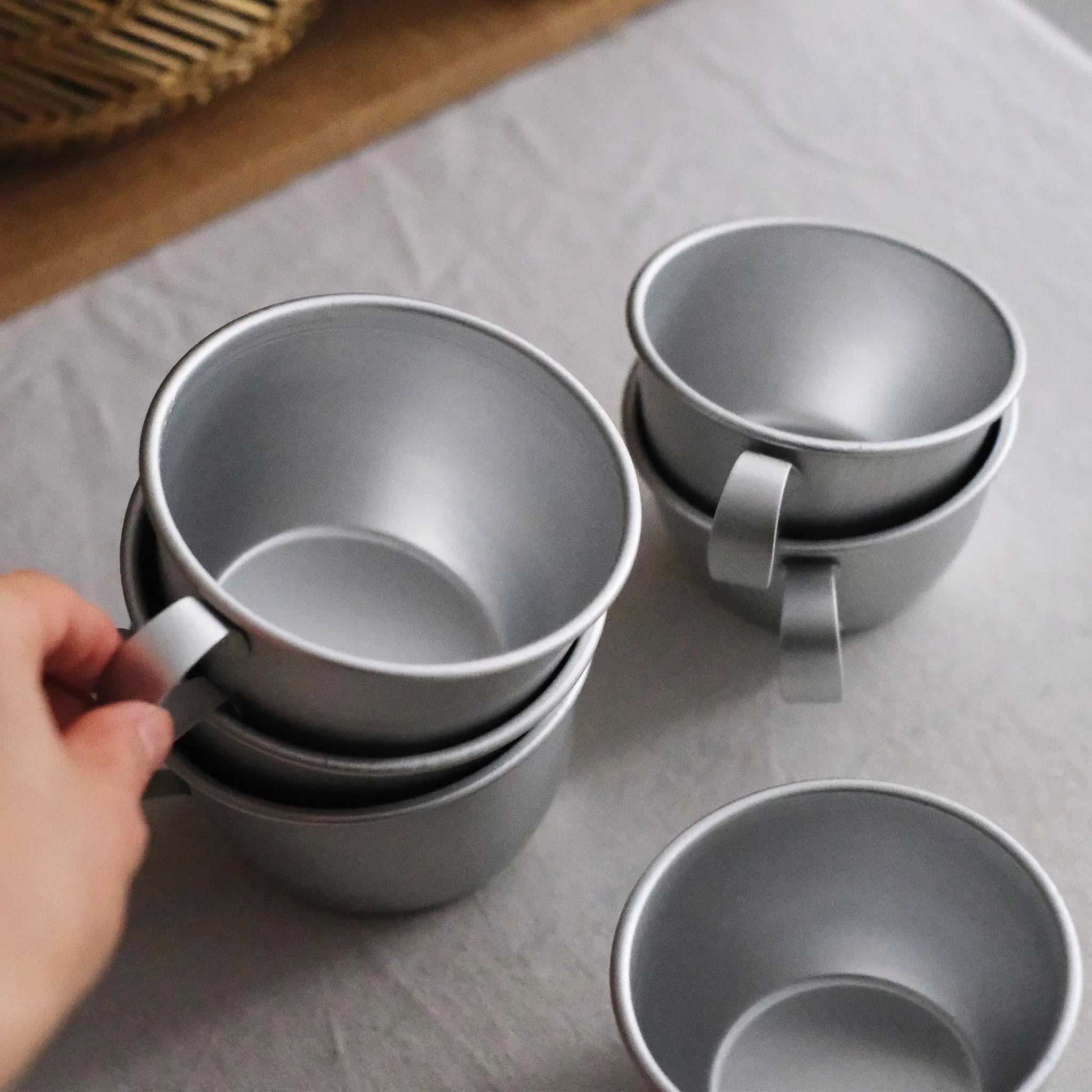 アルミコップ（アルマイト加工）｜日本製｜【コノヒノ道具店】