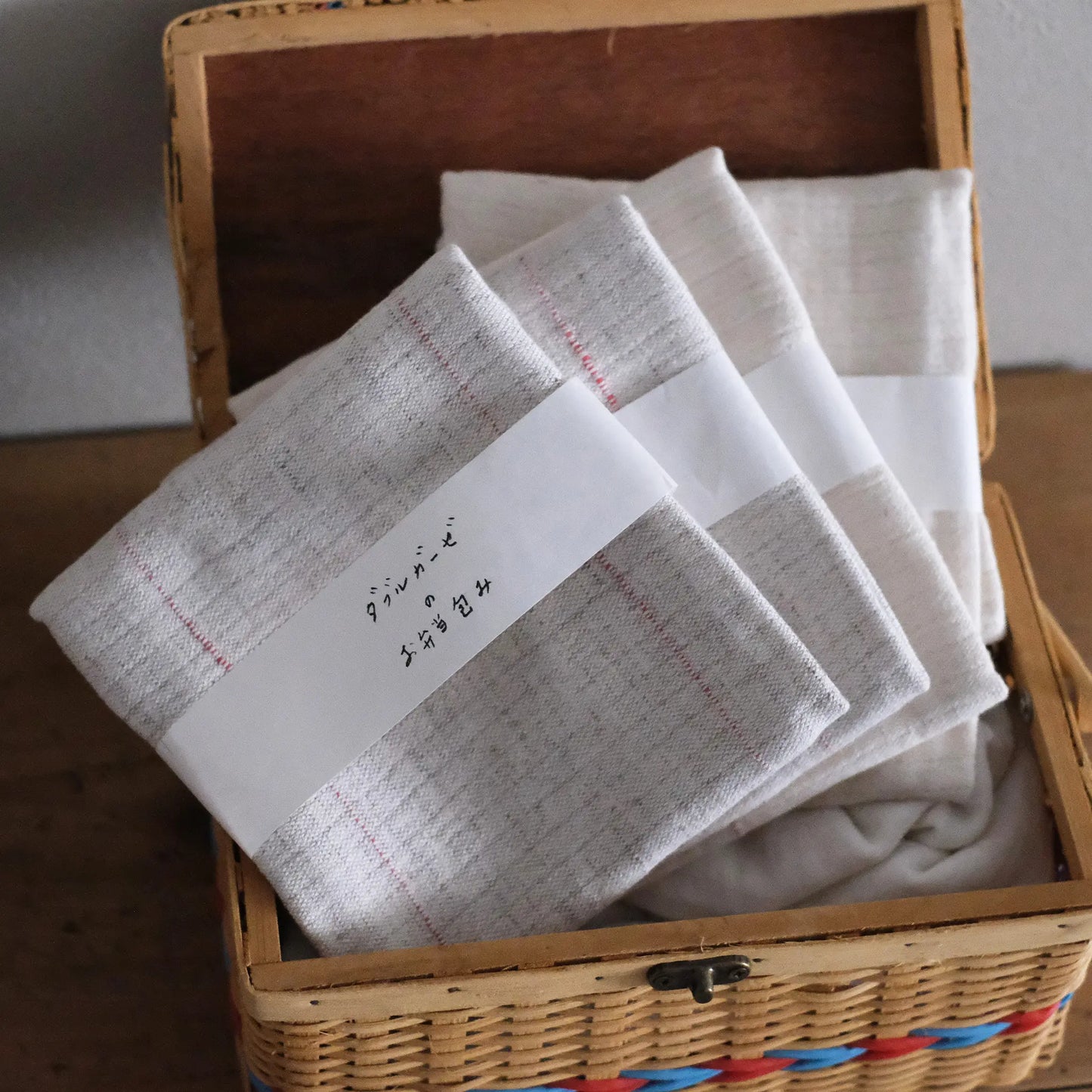 極厚手ガーゼお弁当包み