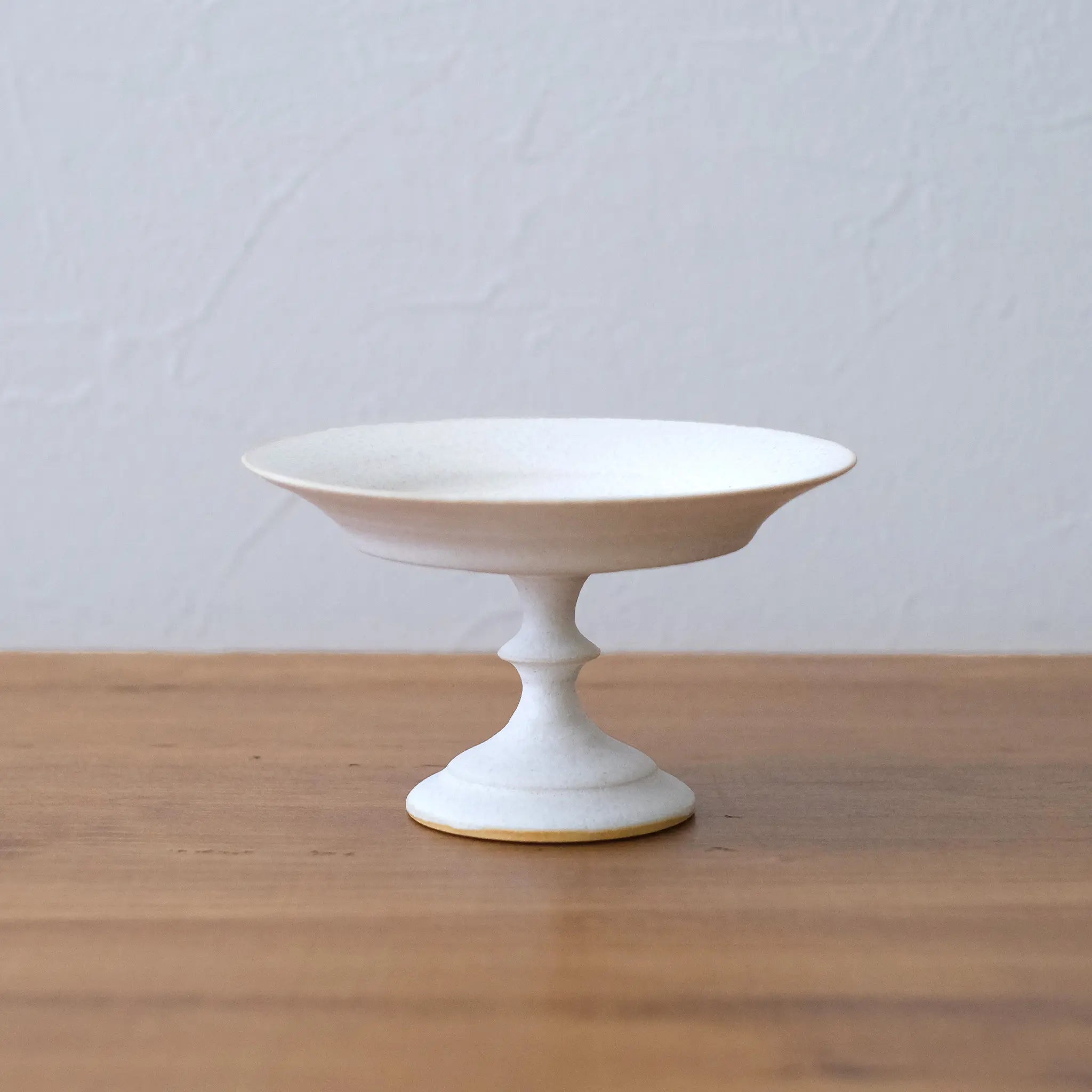 コンポート皿(白)｜サコユリコ【コノヒノ道具店】