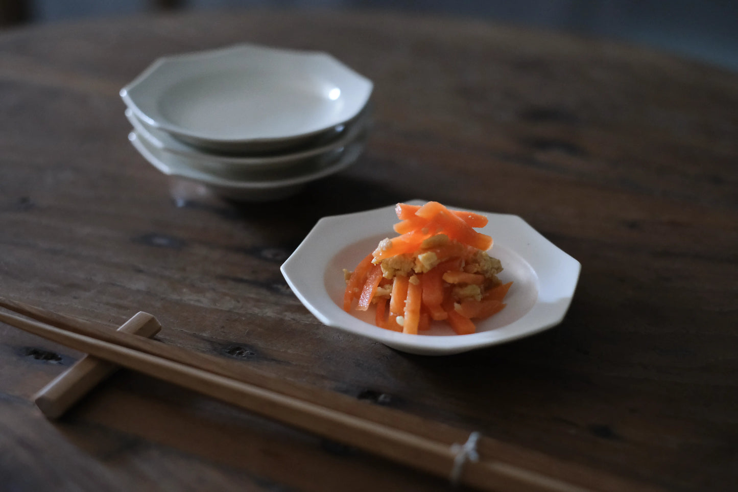 常備菜のある暮らし-旦那さんの“にんじんしりしり”がくれた小さな余白