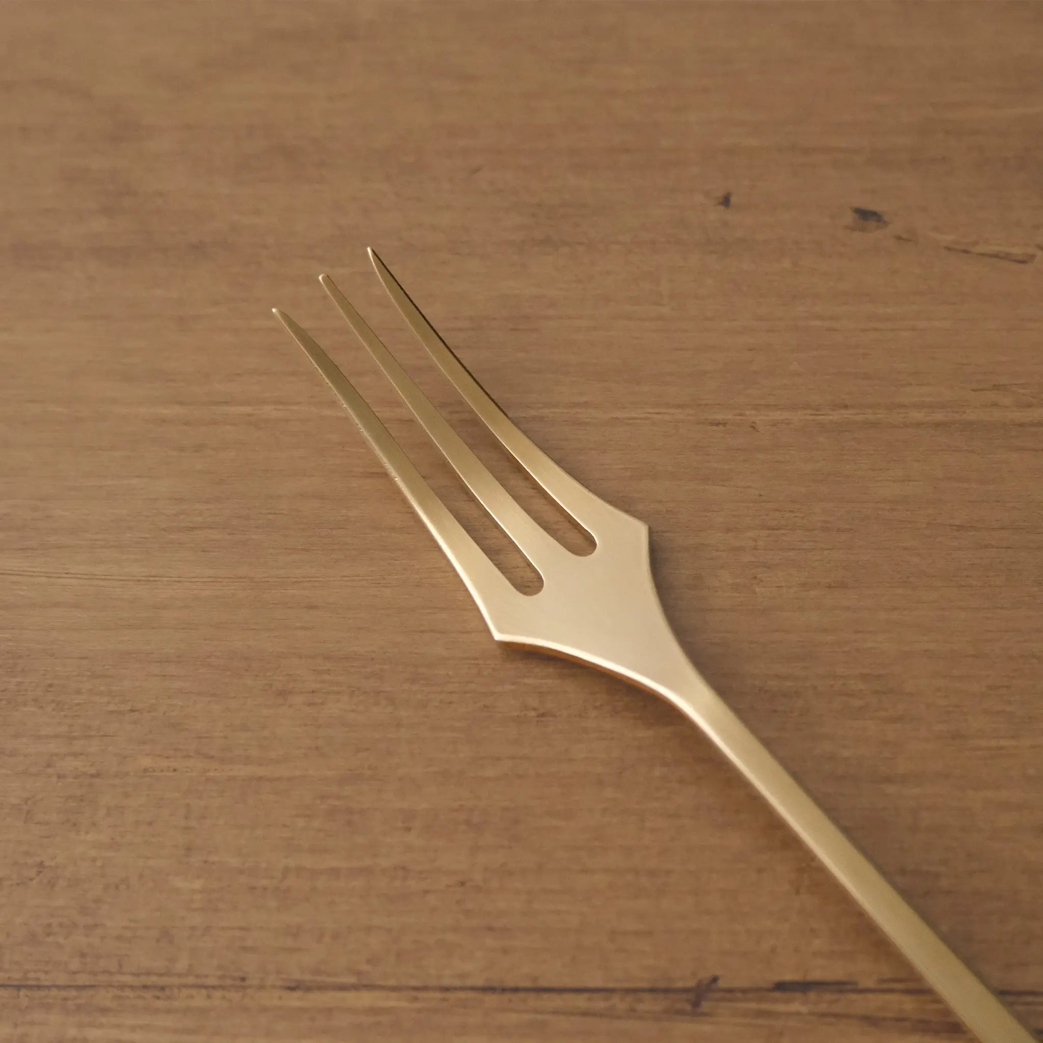 フォーク｜ジュテ - jeté -｜カトラリー作家 樫原ヒロ【コノヒノ