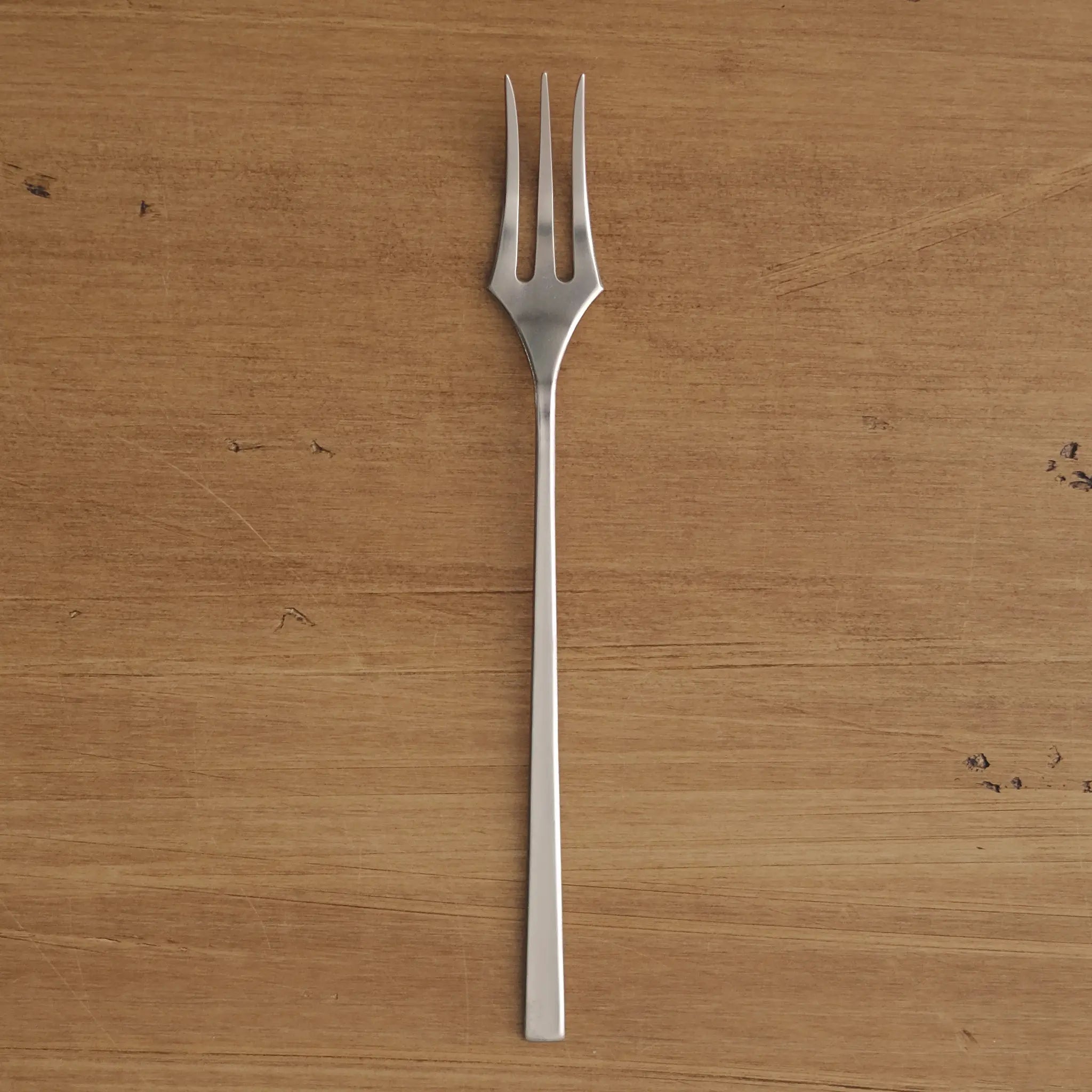 ケーキフォーク｜洋白｜ジュテ - jeté -｜カトラリー作家 樫原