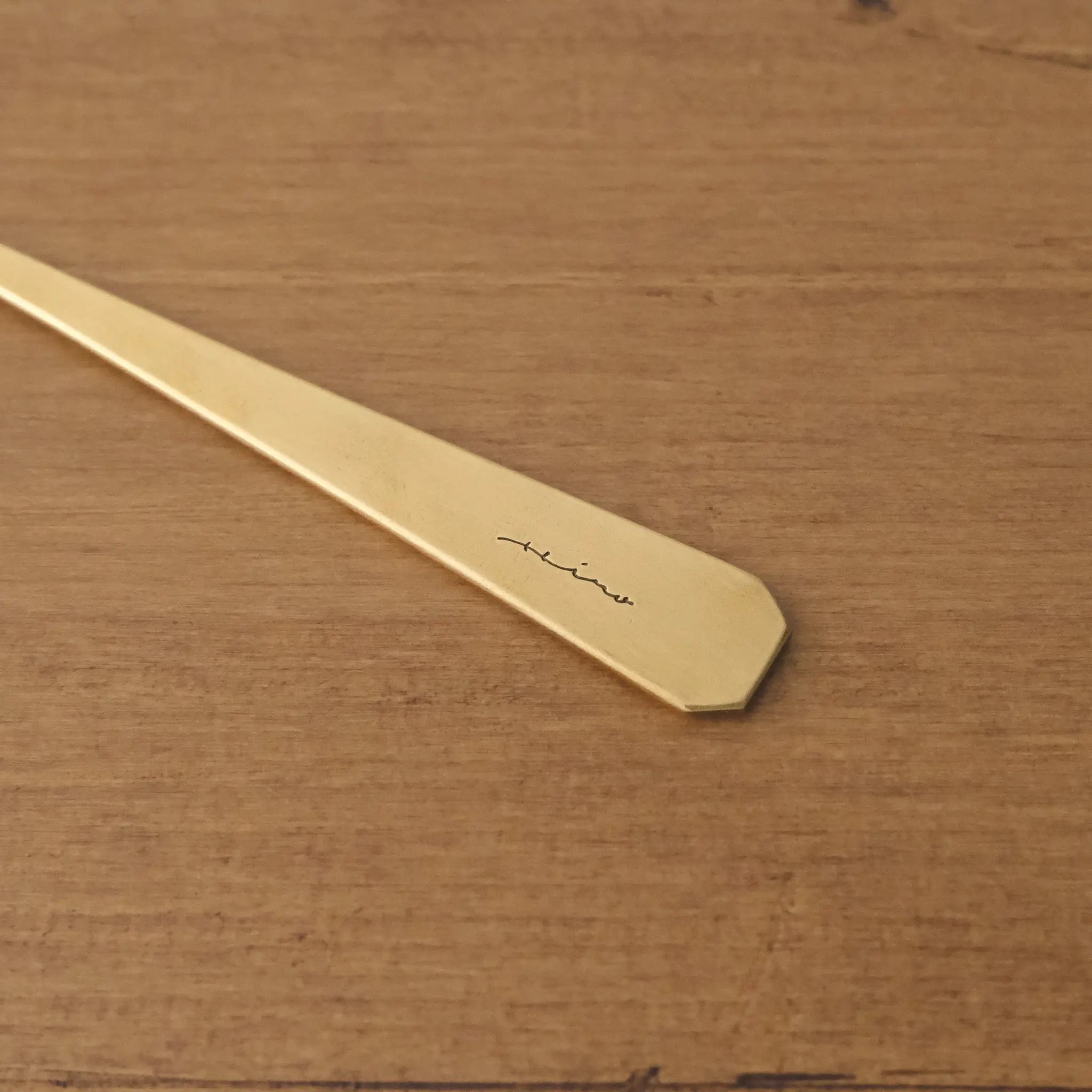 ケーキフォーク｜メレ - mêlé -｜カトラリー作家 樫原ヒロ【コノヒノ