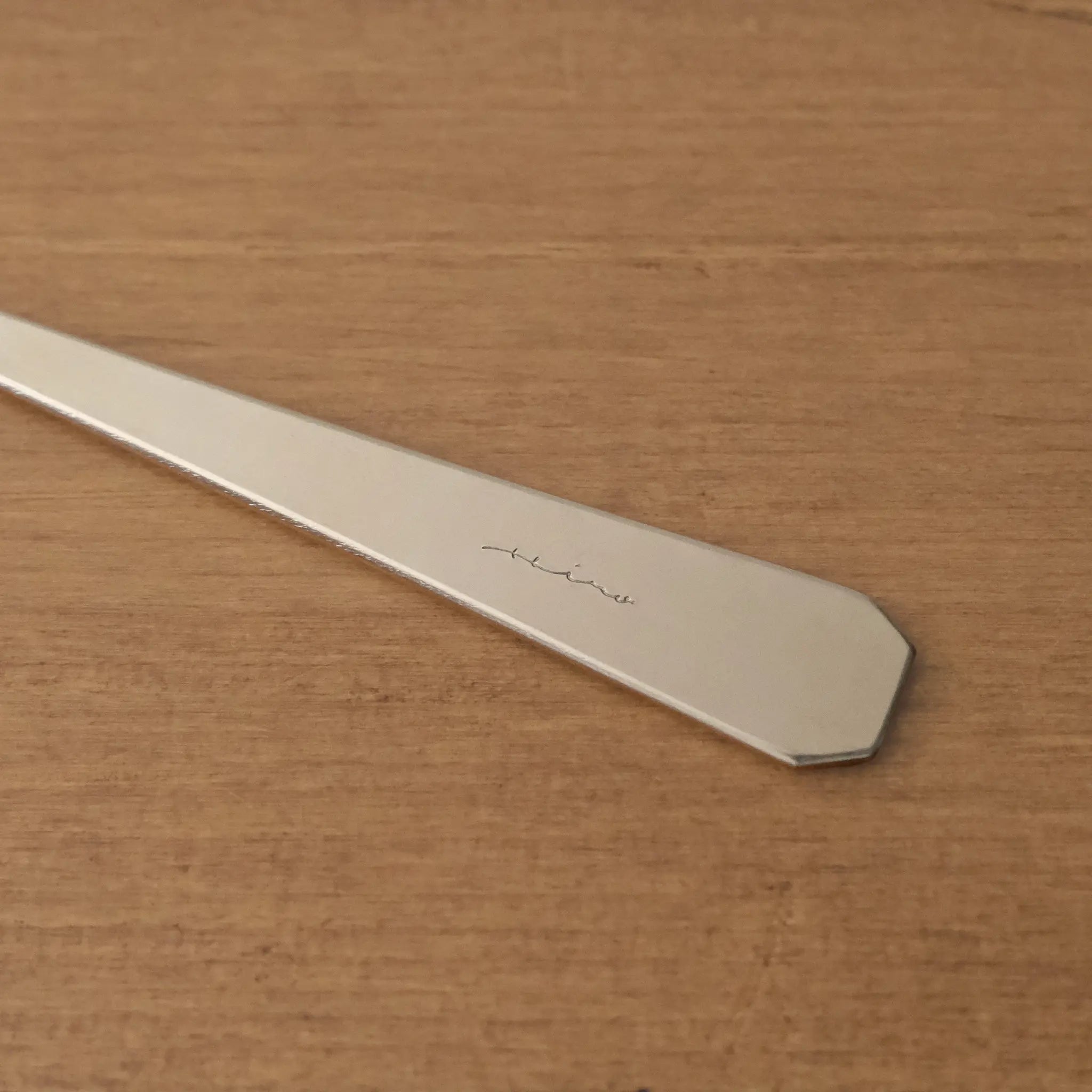 フォーク（洋白）｜メレ - mêlé -｜カトラリー作家 樫原ヒロ【コノヒノ