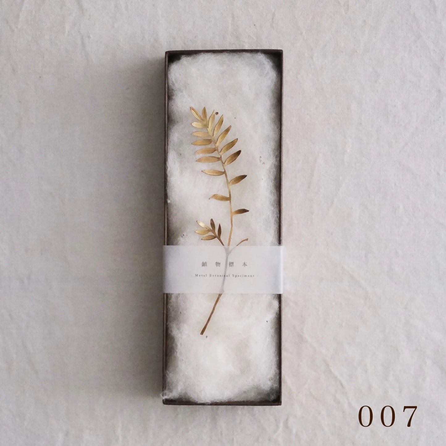 
                  
                    植物標本｜小枝のオブジェ（真鍮）
                  
                