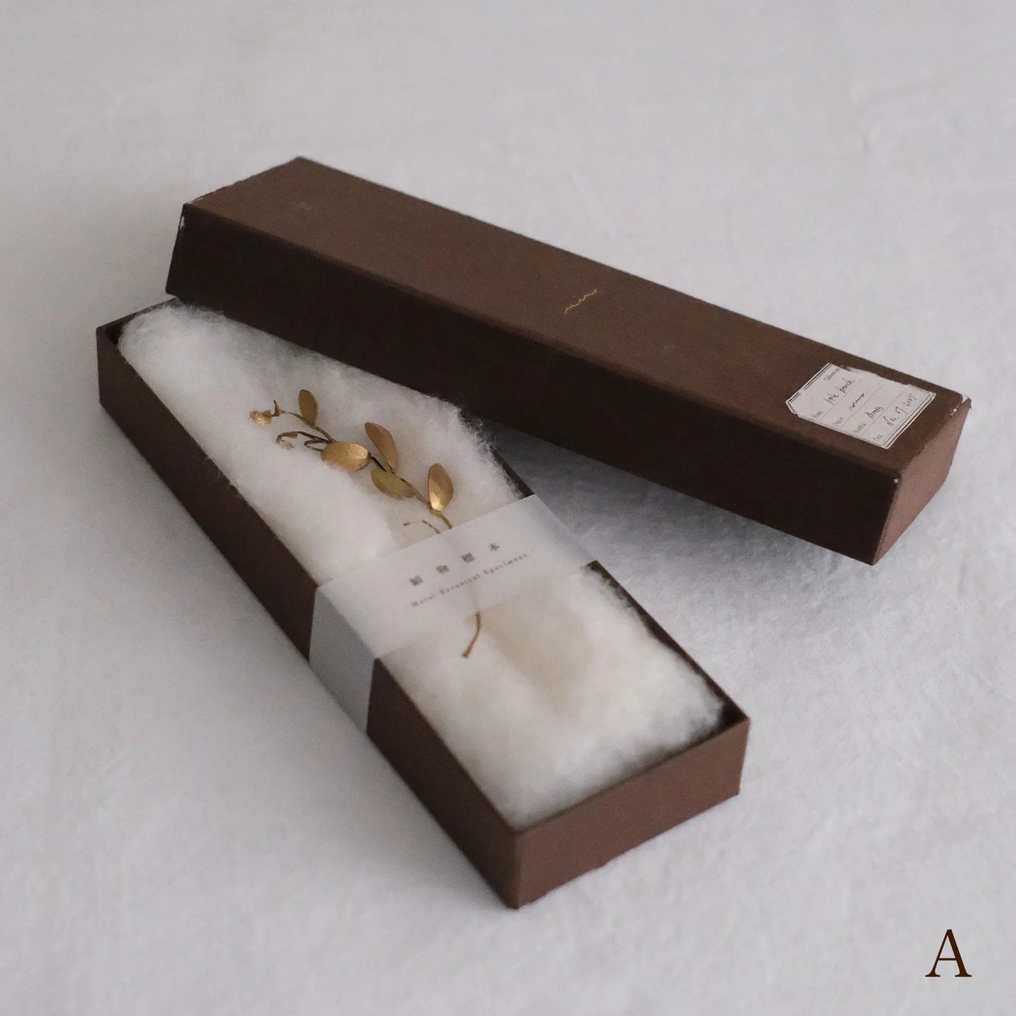 
                  
                    Metal Botanical Specimens | Twig object (brass)
                  
                