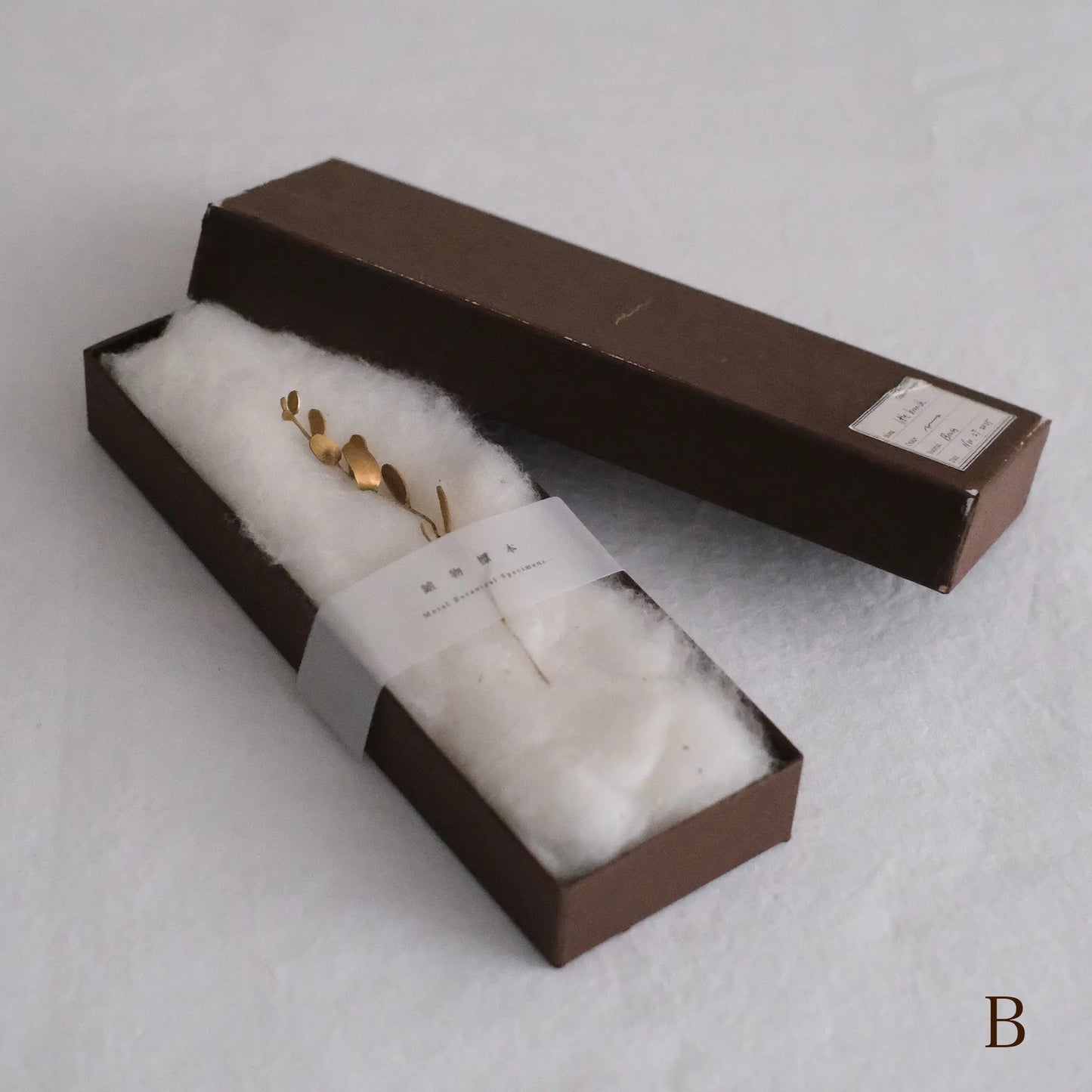 
                  
                    Metal Botanical Specimens | Twig object (brass)
                  
                