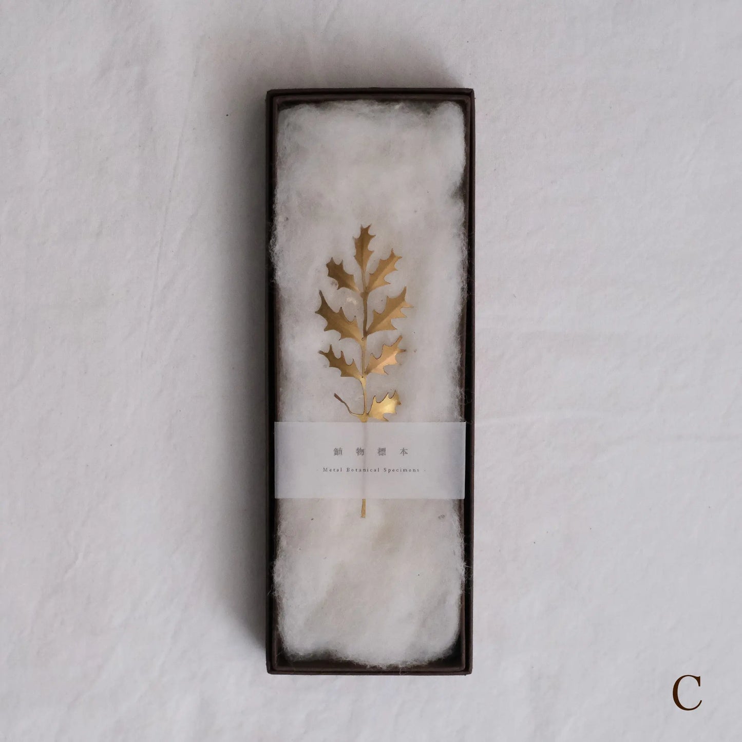 
                  
                    Metal Botanical Specimens | Twig object (brass)
                  
                