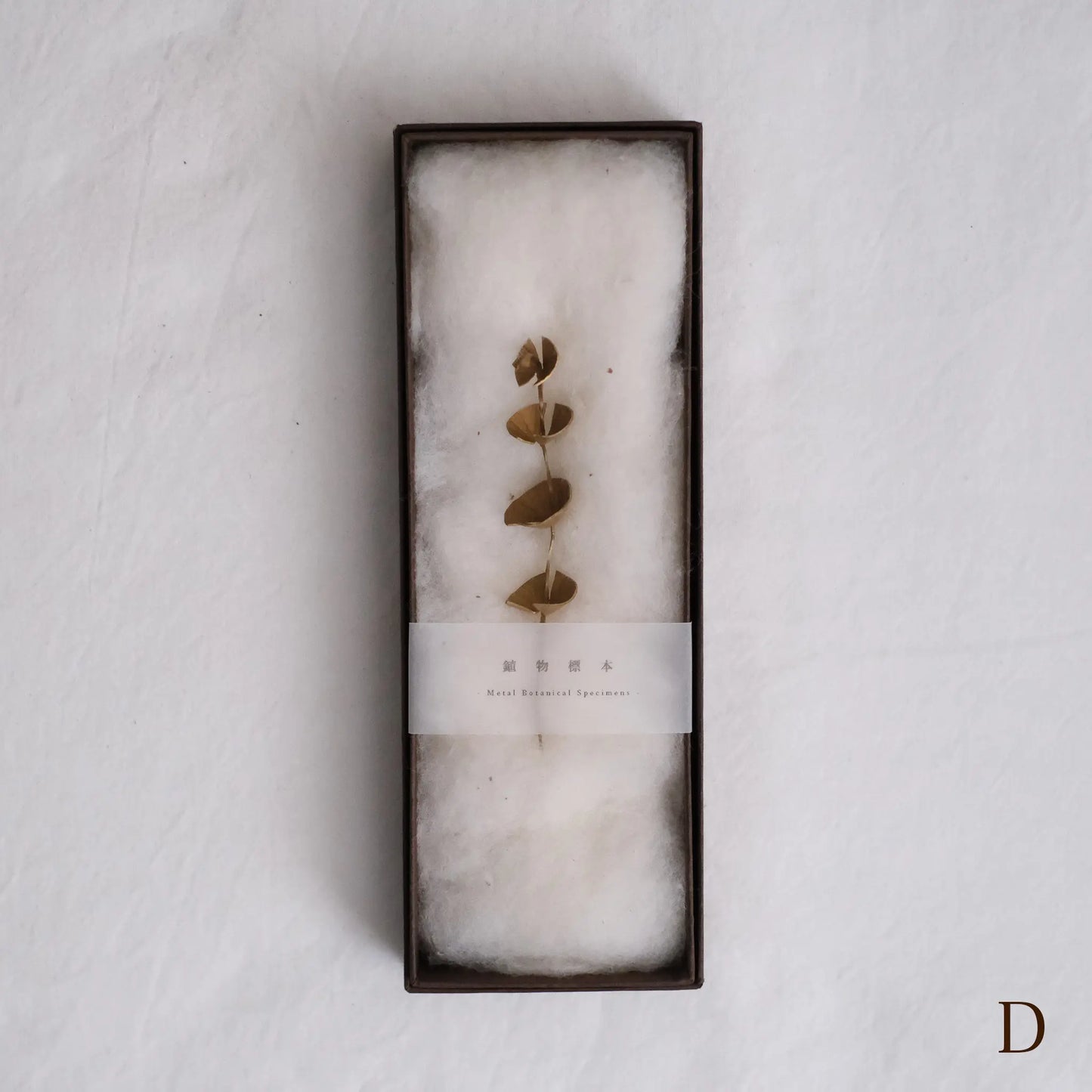 
                  
                    Metal Botanical Specimens | Twig object (brass)
                  
                