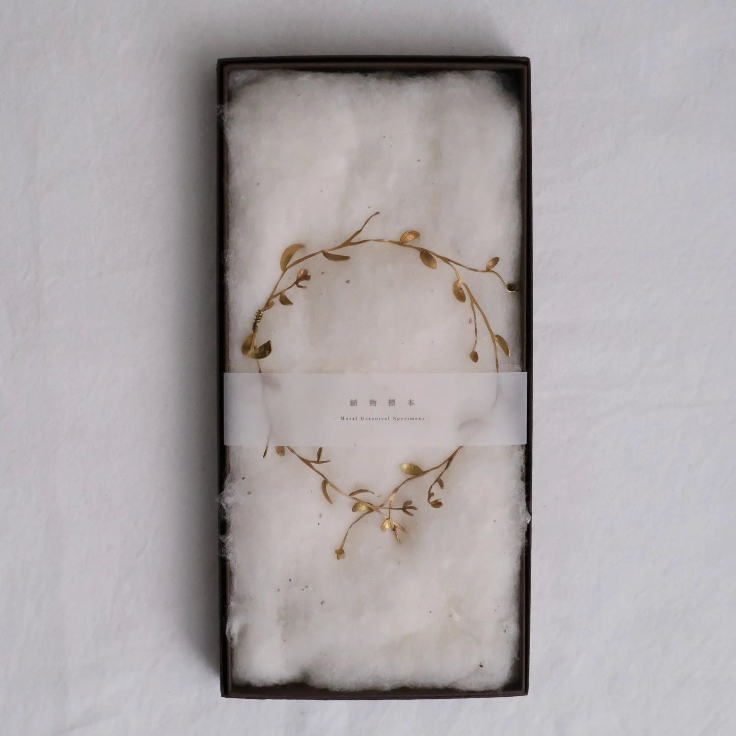 
                  
                    Metal Botanical Specimens | Twig wreath (brass)
                  
                