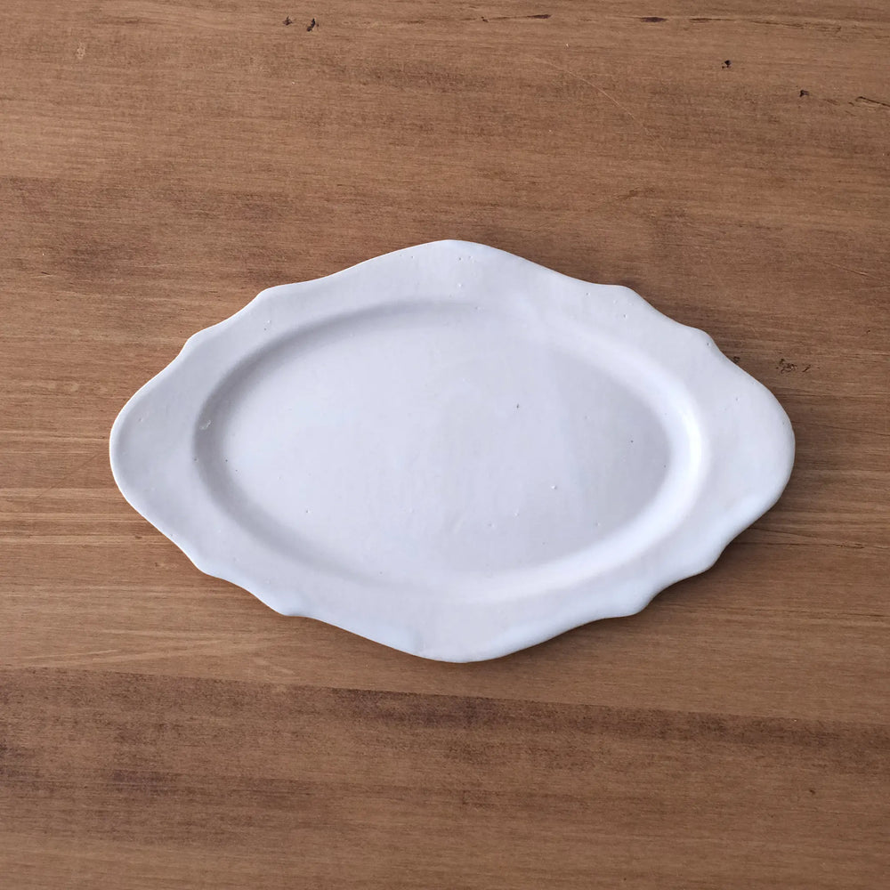 Hana Rim Plate M White