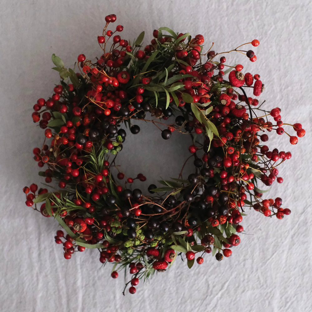 ４種の木の実のリース (L)