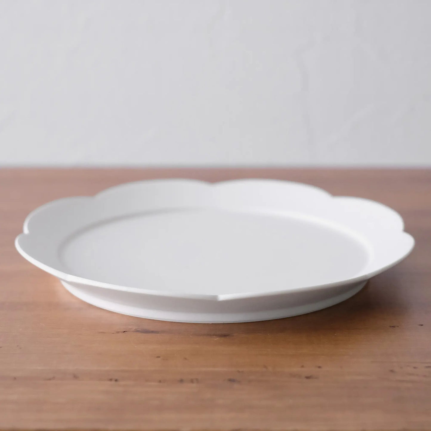 
                  
                    Utsugi Rinka Rim Plate (Matte/21cm) 
                  
                