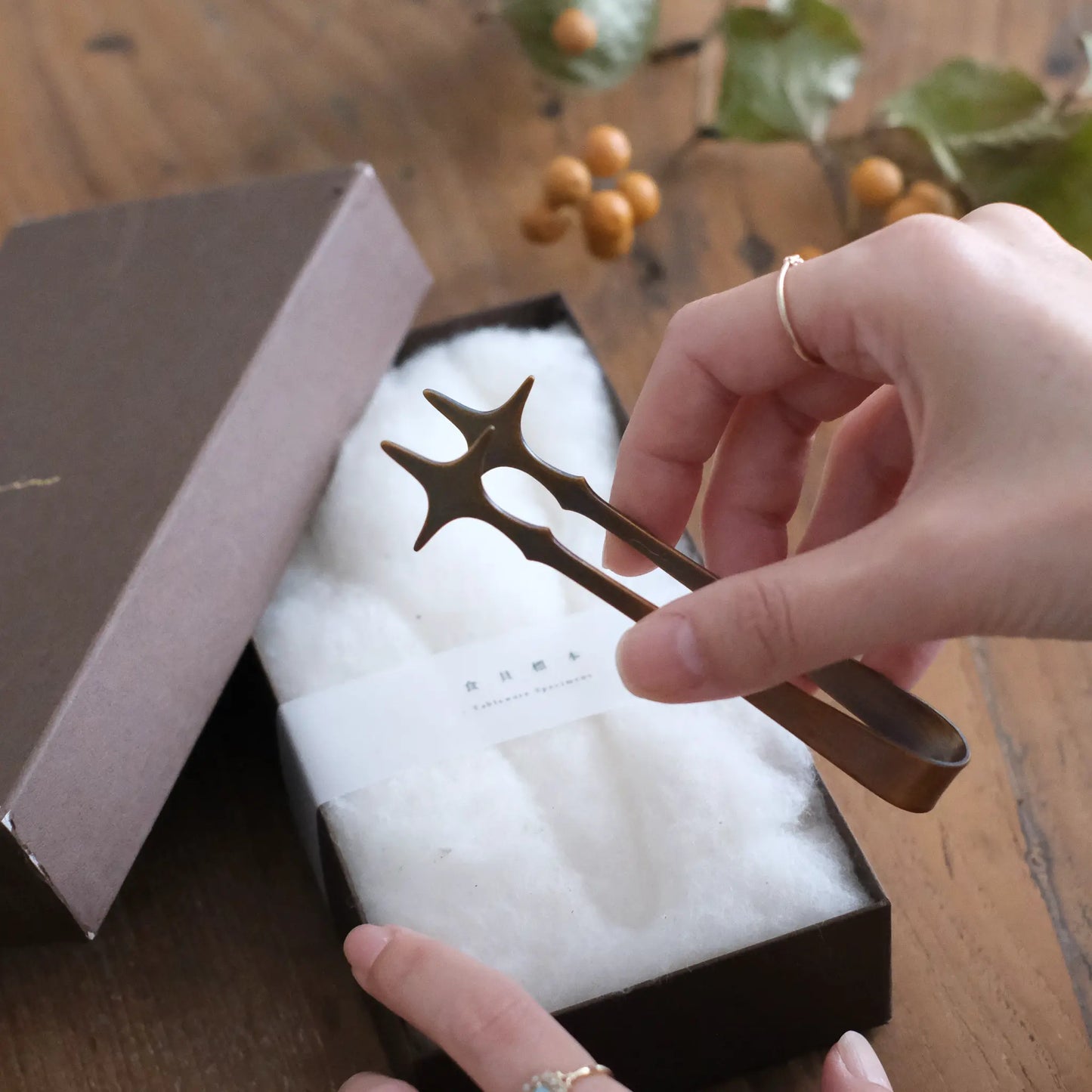 
                  
                    Tableware specimens | Twin Comet Mini Tongs
                  
                