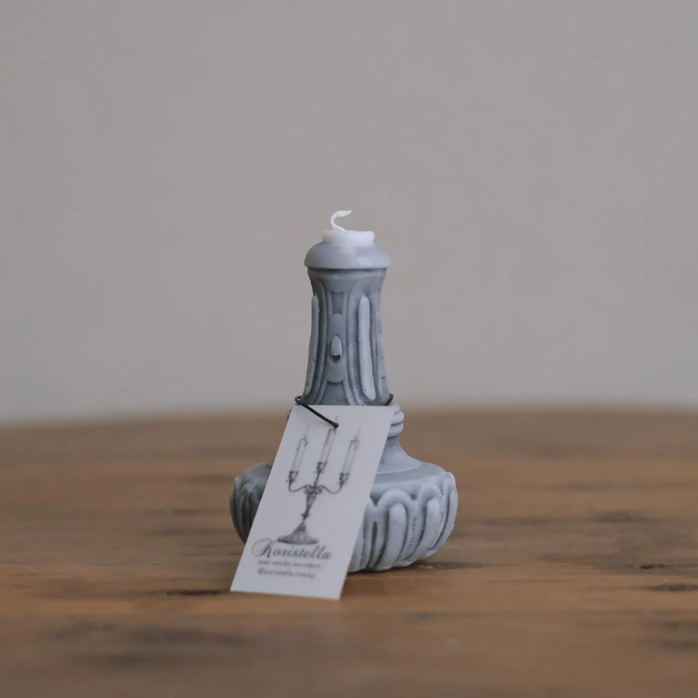 シャンデリアパーツ蝋燭 (グレー)